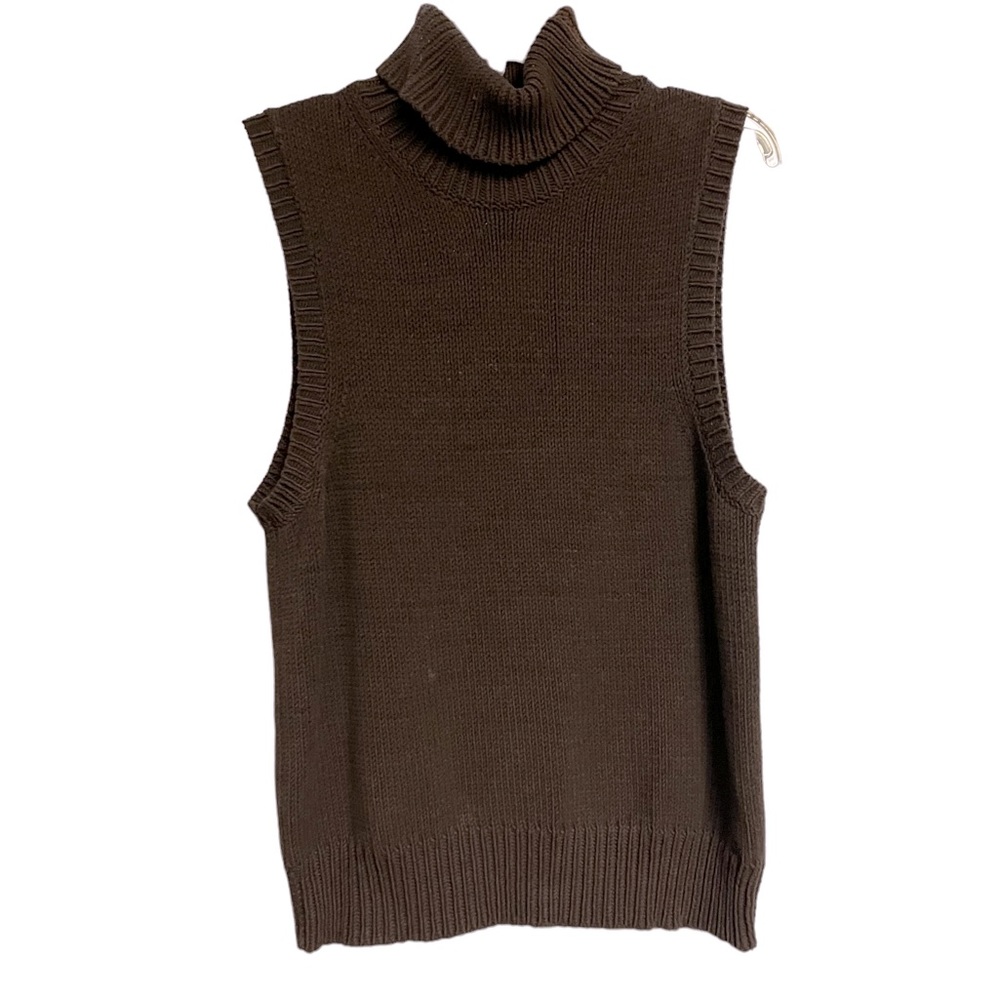 Vintage Michael Kors Sleeveless Turtleneck Top XL